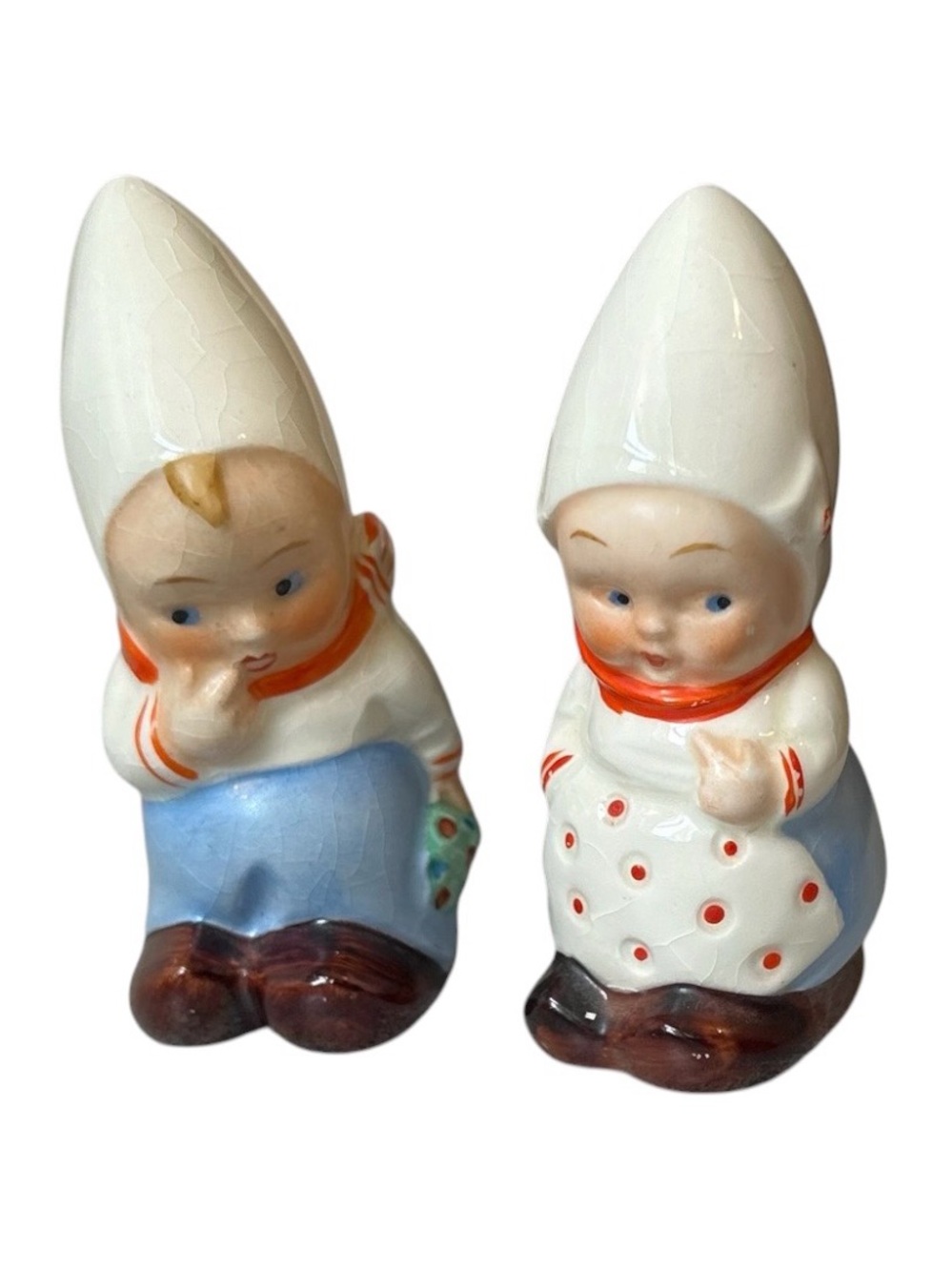 Vintage Goebel Dutch Boy & Girl Salt & Pepper Shakers